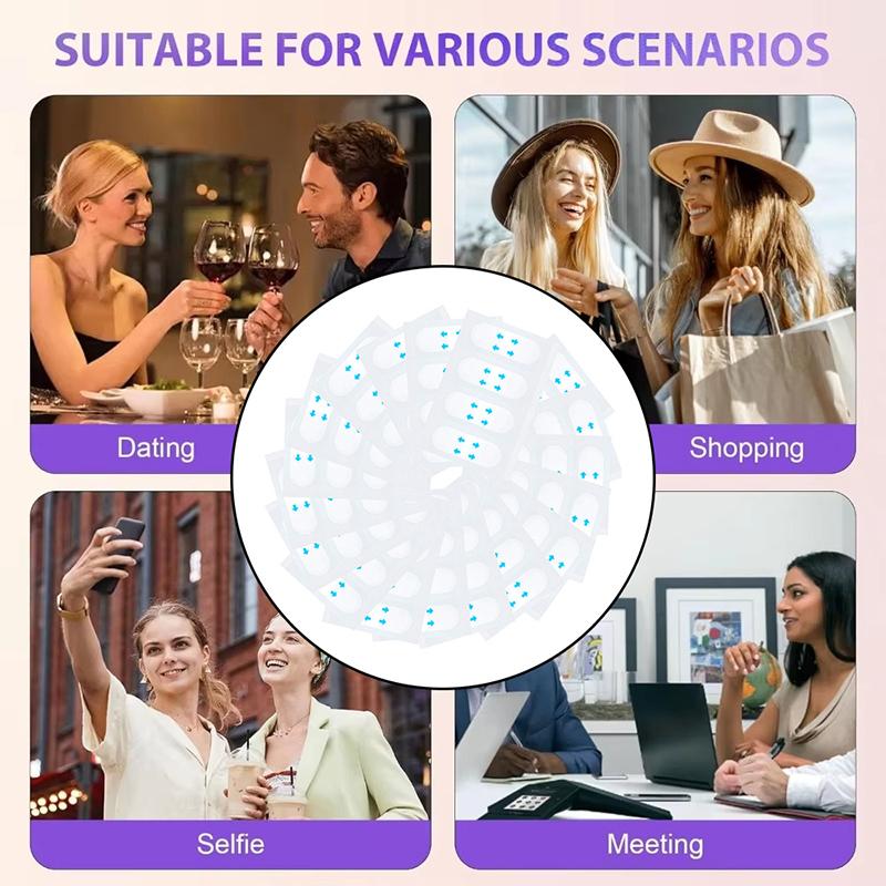 

400 шт. Подтягивающие наклейки для лица Невидимые Прозрачные Тонкие Патчи для Лица Инструменты для Лифтинга V-образное Лицо Морщины Дряблая Кожа Клейкая Лента 400PCS