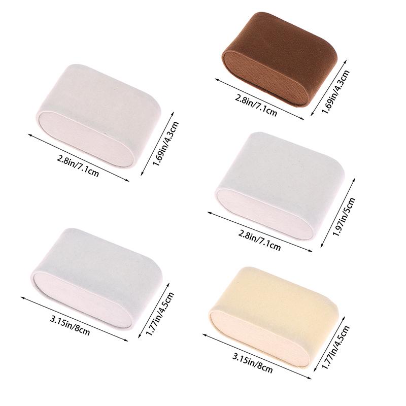 1Pc Velvet Bracelet Watch Pillow Jewelry Exhibition Trays Storage For Display Watch Bracelet Necklace Display Stand Holder