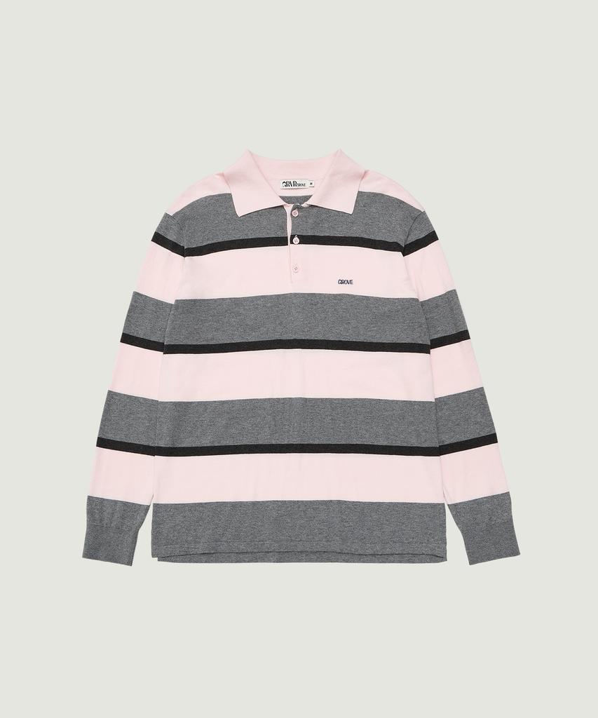 GROVE Gwen Collar Knit (Pink)