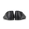 Barbara Soft Leather Minimal Feminine Mary Jane Flat 1cm Bqj128bk