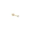Birthstone Cubic 14k Piercing LPFC1022G