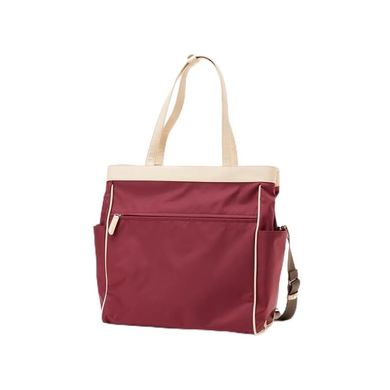 

[Isaac] tote bag travel Horizon 2WAY tote Dark red(57)