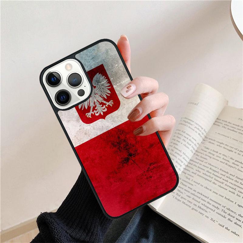 Poland Flag Mobile Phone Cases Cover For iPhone 17 Air 16 15 14 12 13 11 Pro MAX apple Plus SE2020 Coque