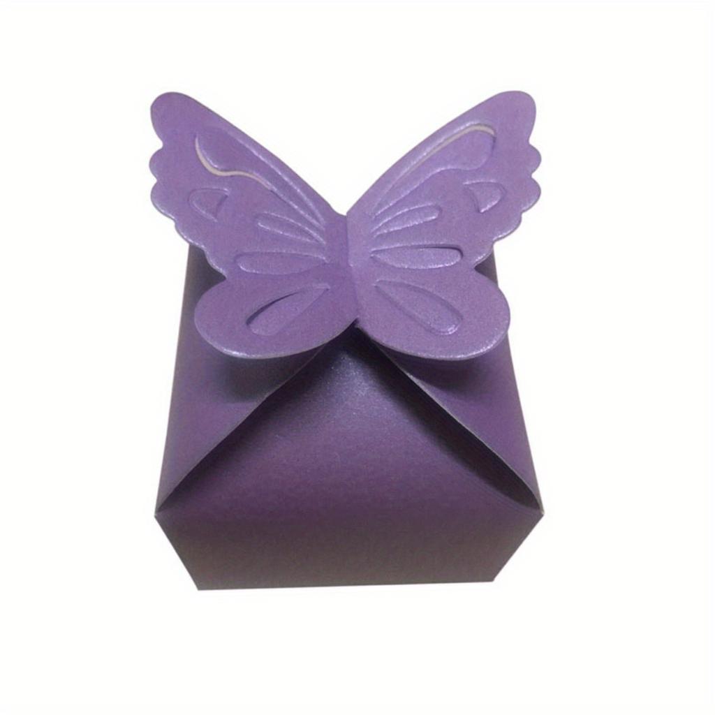 20PCS Small Favor Boxes, 3D Butterfly Candy Boxes Baby Shower Favor Boxes for Wedding Birthday Party Gift Treat Box