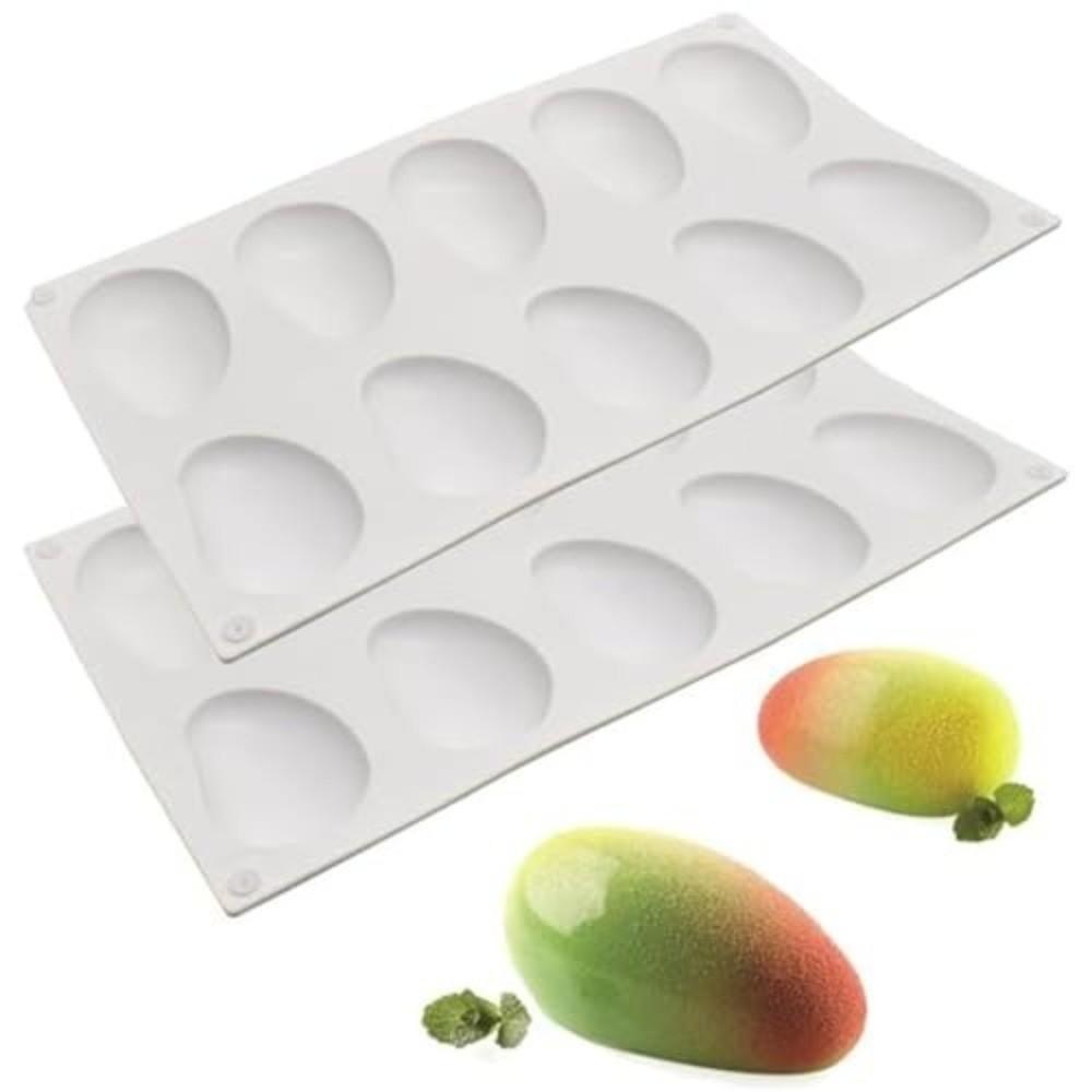 Heat-Resistant Silicone Mango Mold Reusable Baking Mold Durable Fruit Molds  Chocolate Making