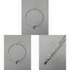 Unique Geometric Locking Chain Necklace Crafted From Stainless Steel For Casual Wear