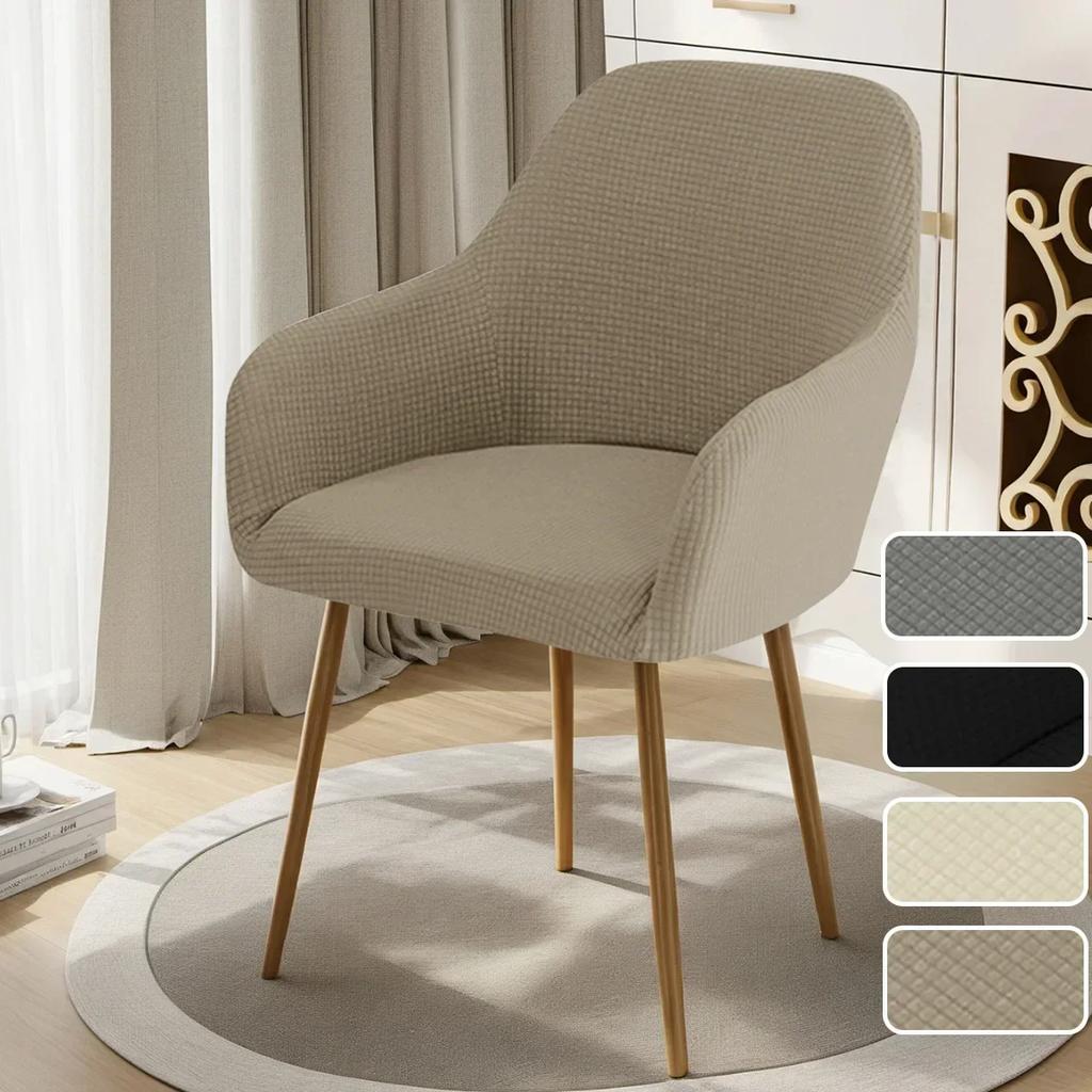 Water-resistant Elastic High Arm Chair Covers Hotel Dining Adjustable Armchair Cover Hotel Bar Seat Slipcover Home Decoration
