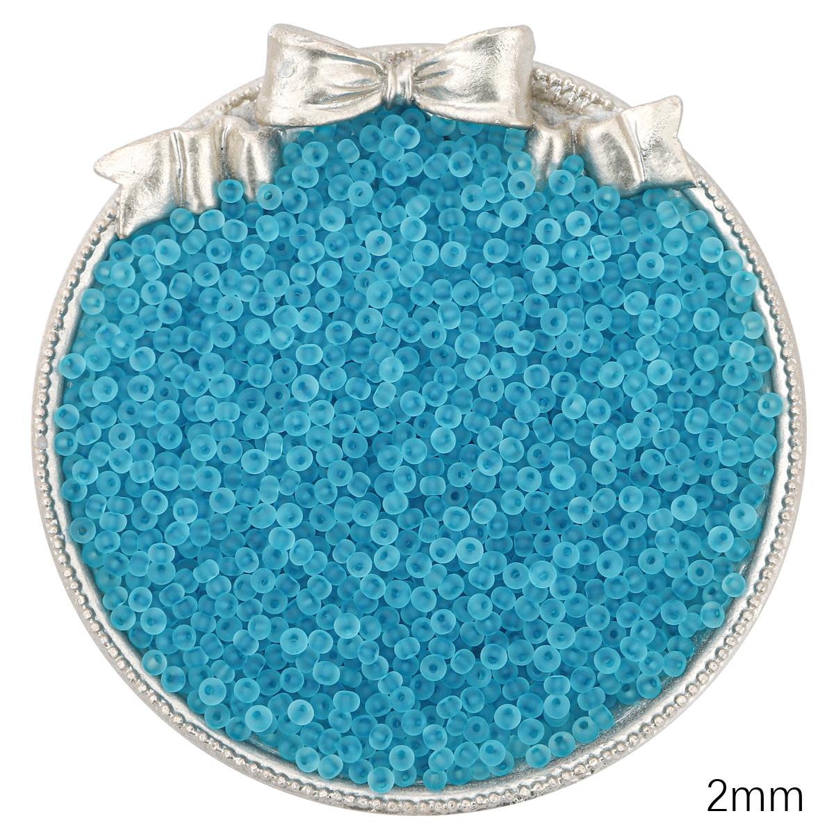 

Прозорі матові чеські скляні намистини Розсипний бісер для виготовлення ювелірних виробів своїми руками, шиття одягу, бісеру, аксесуарів A20 2mm 660pcs