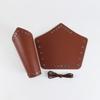 Leather Gauntlet Wristband Viking Leather Arm Guard Medieval Armor Bracers Leather Armband Wrist Guards Cosplay(Single