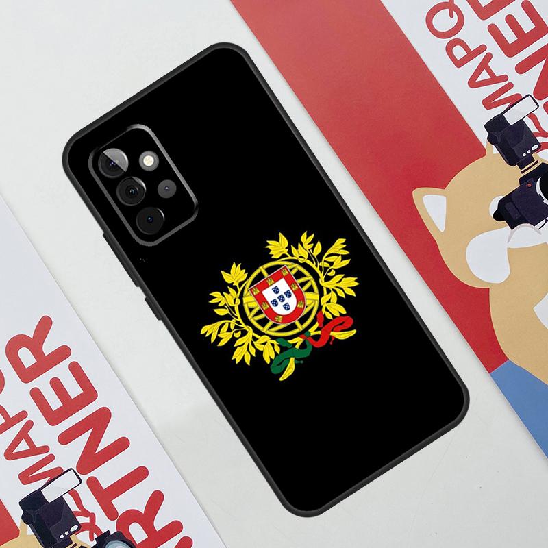 Portugal Flag Case For Samsung Galaxy A54 A34 A24 A14 A73 A53 A33 A23 A13 A52 A32 A22 A12 A51 A71 Cover