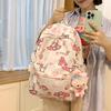 Hello Kitty Graffiti Backpack - Cute, Lightweight, Versatile, Large Capacity for Junior and High School Students