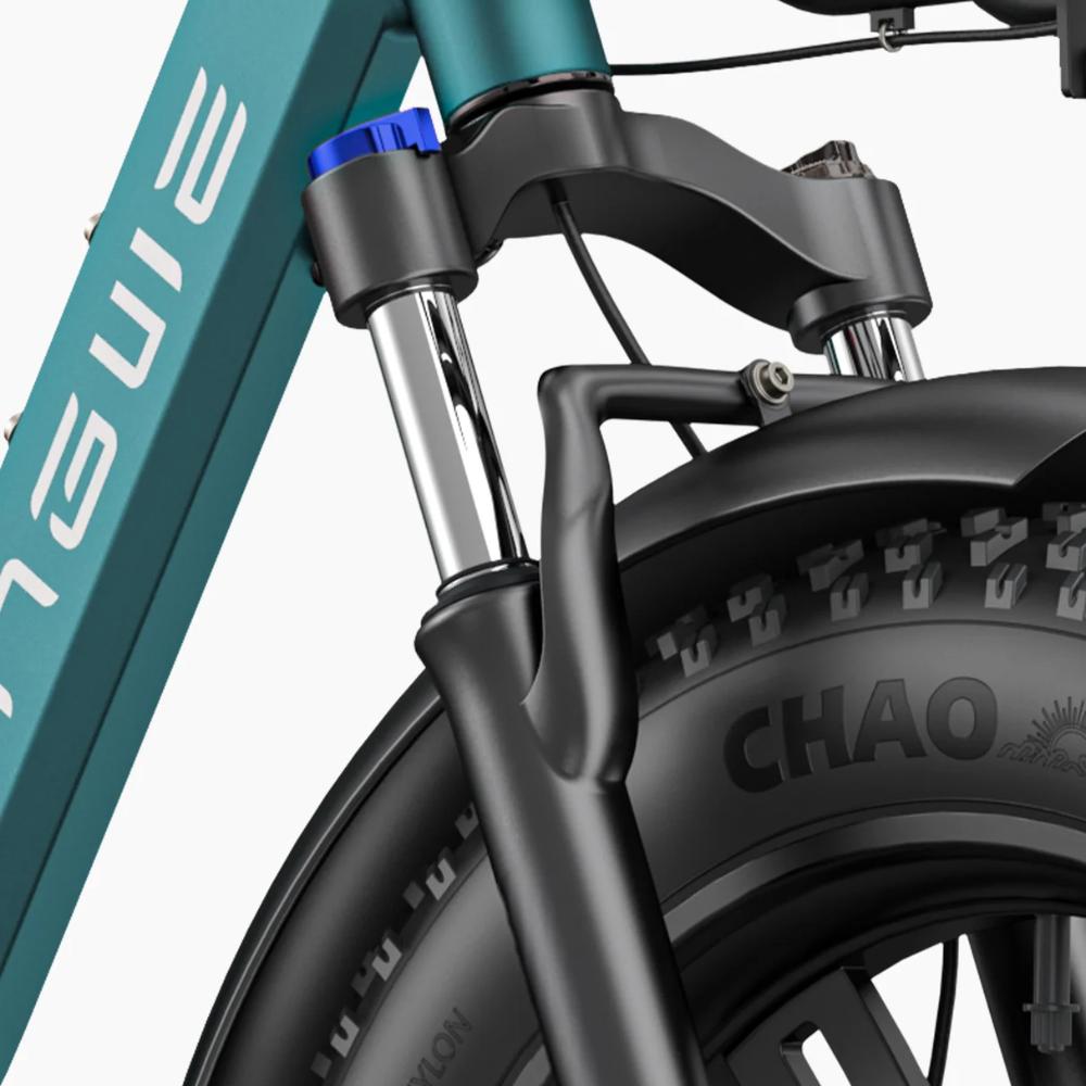 ENGWE L20 BOOST 20" Step-Through E-Bike 250W Urban Commuter Pedelec, Rear Rack & Front Basket Utility E-Bike for City & Outdoor Use