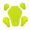 5Pcs Motorcycle Jacket Armor Pads Back Shoulder and Elbows Pad Gear for Women