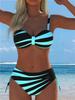 11 Years of New Sexy European and American Bikini Print Lace-up Swimsuit Women Temu