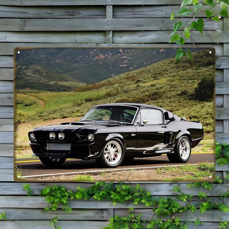 Vintage Metal Tin Sign Garage Decor Wall Art Poster