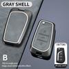Car Zinc Alloy Leather Flip Key Case Cover Holder For Toyota RAV4 RAV-4 Levin Camry Reiz Highlander Corolla VA2 Accessories