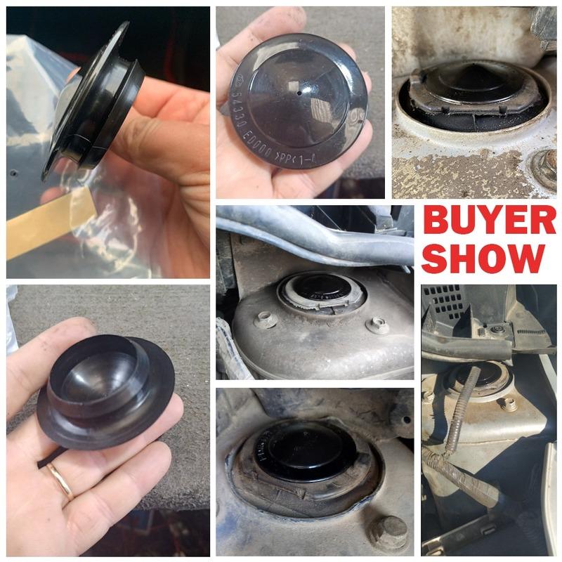 2x Car Suspension Mount Strut Waterproof Cover Cap For Nissan Leaf ZE0 Sentra 200 SE B16 Juke F15 Cube Z12 X-Trail T31 Dustproof