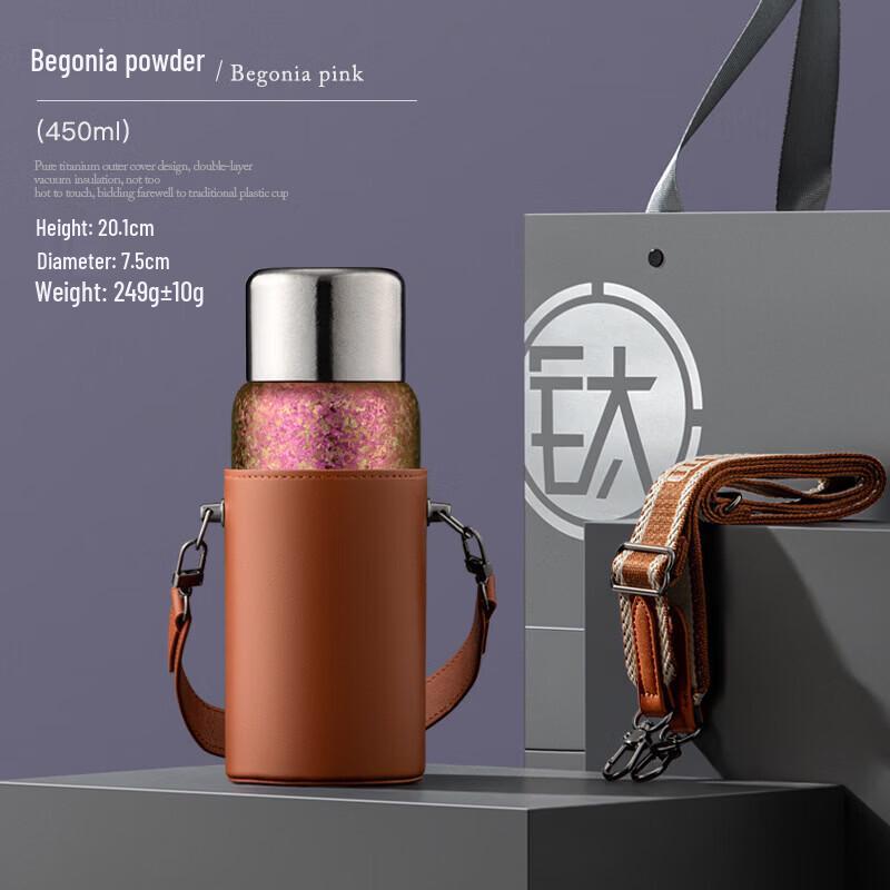 edish Pure Titanium Insulated Travel Mug 450ml