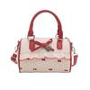 Small Square Bag For Women With Butterfly Print And Zipper Closure For Daily Use