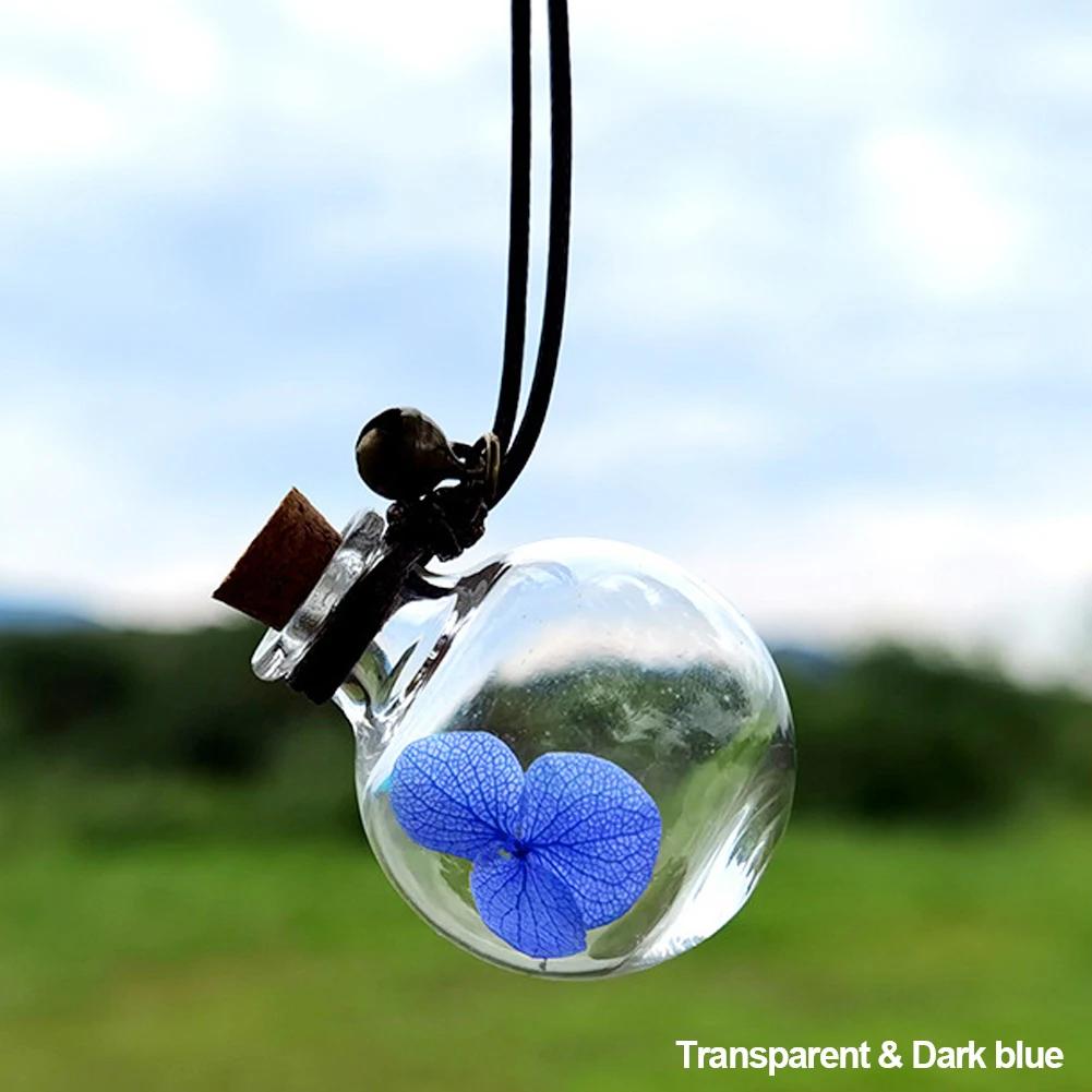 Auto Lufterfrischer Hängender Parfüm Anhänger Flasche Mit Blume Auto Ätherische Öle Parfümflasche Diffusor Automobil Ornamente