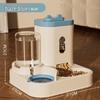Automatic Double Bowl for Cats & Dogs: Pet Food and Water Dispenser