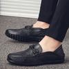 Fashion Lightweight Walking Shoes Men Anti-Slip Casual Shoes Men's Comfortable Loafers Slip-On Shoes Classic Driving Moccasins Flats