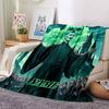 Custom Name Elegant Gothic Crest blanket for Couch & Bed, Plush Cozy Fuzzy Blanket Super Soft & Warm Blankets for Fall and Winter. 090874