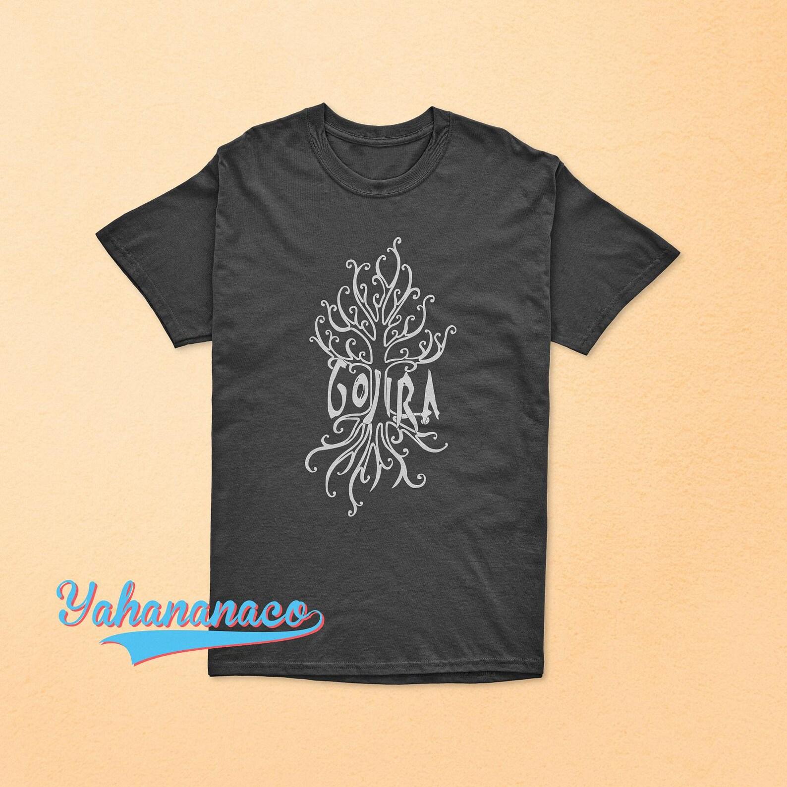 Gojira Band T-shirt French Heavy Metal Progressive Metal Joe Dupantlier Music Band The Link Alive Black White Sport Grey T-shirt 4XL