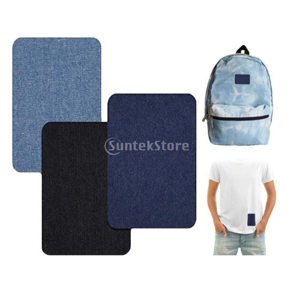 Denim Patches Iron on Fabric Clothing Patch Sewing Accessories for Jeans Jackets Bags Shirts Ironing