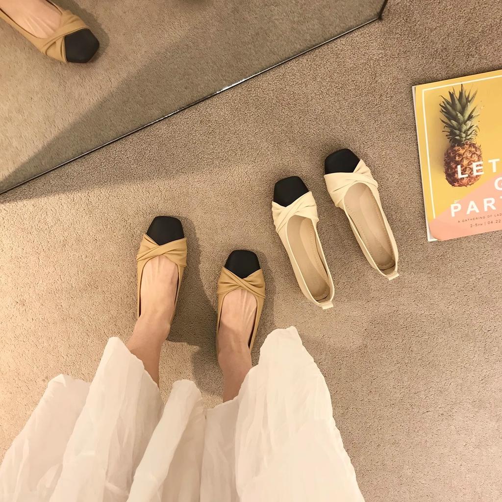 Gentle Soft-soled Single Shoes Ladyshoes Spring and Autumn with Skirts Flat-soled Mary Jane Casual Women's Shoes