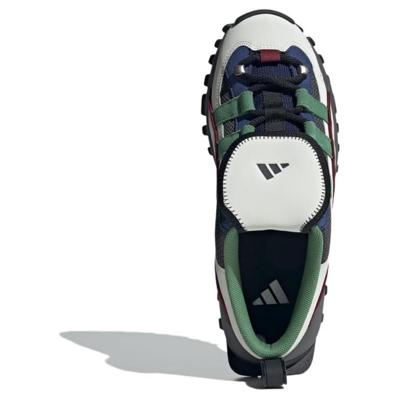 adidas SEEULATER MULE Abrasion Resistant Slip Resistant Closed Toe Slippers Unisex White Green Silver Sneakers JP5552