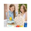 Corduroy Strawberry Ice Pack Insulated Lunch Bag - Large Capacity for Travel, Business, or Picnic