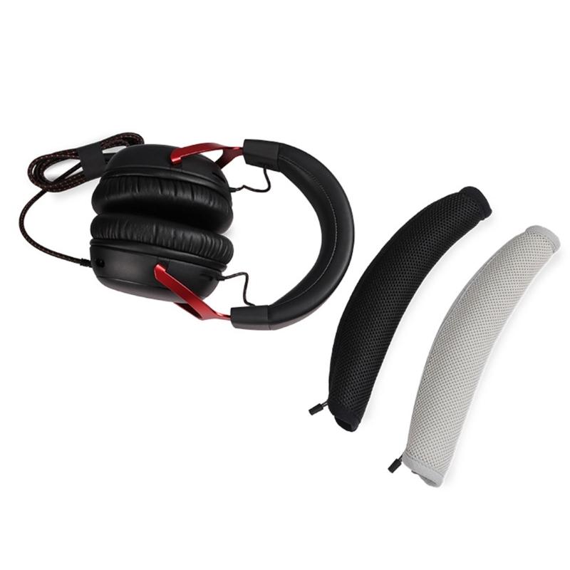 Weiches Nylon-Mesh Ersatz-Stirnband Kissenpolster Bezug Schutz für Cloud III Headset Kopfhörer