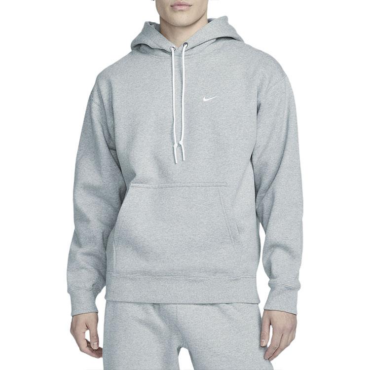 Nike Solo Swoosh Fleece Pullover Hoodie DX1356-063