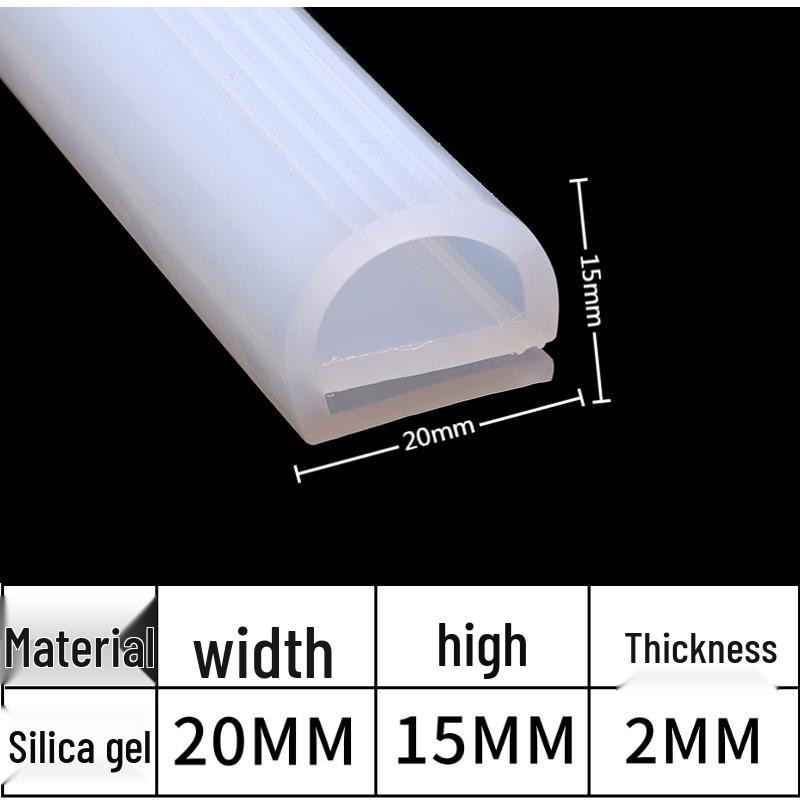 Silicone Sealing Strip: Acid & Alkali Resistant, High Temp Resistant, P & E-shaped for Oven, Steamer, Baking, Cold Storage.