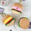 Cute Hamburger Sandwich Kapibala Plush Doll Pendant Creative Husky Little Yellow Duck Flour Pig Doll