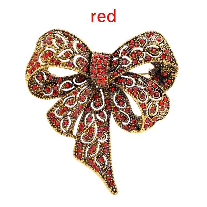 

Черный цвет, стразы, бант, броши для женщин, большой бант, брошь, булавка, винтажные модные украшения, зимние аксессуары