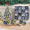 44pcs Shatterproof Painted Christmas Balls Pendant Merry Christmas Decor  Holiday Wedding Party