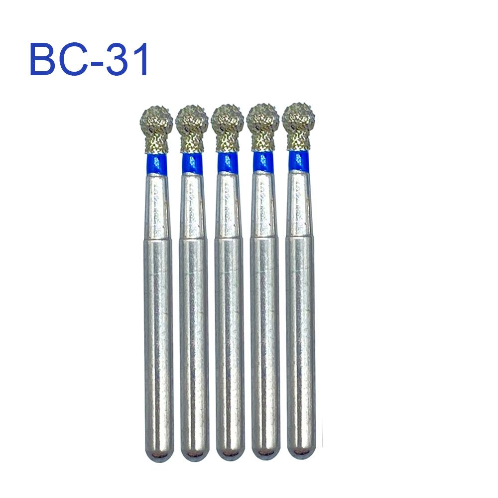 Dental Drills Fg Dia 1.6Mm 5Pcs/Pack High Speed Handpiece Diamond Bur All Series Teeth Whitening Dentistry Materials Supply