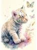 Aquarell Verträumte Tiere Poster Leinwand Malerei Niedlichen Tiere Bär Eule Löwe Nordic Wand Kunst Für Kind Kinderzimmer Home Decor