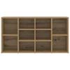 Shoe Bench Artisan Oak 103 X 30 X 54.5 Cm Particleboard
