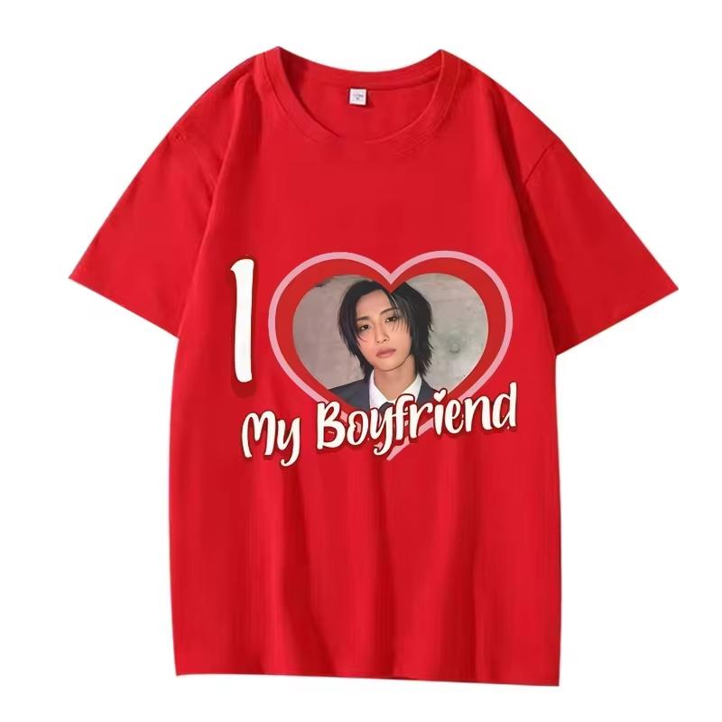 Ateez Seonghwa K-Pop T Shirt Men Women Oversized Cotton Hot Sale Short Sleeve Summer Fashion Print Unisex Plus Size Tops