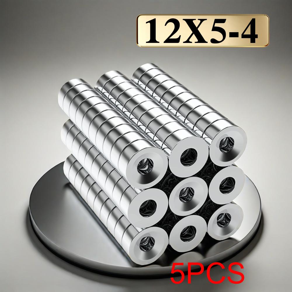 12x5-4mm Imans Refrigerator Magnets for DIY Office Whiteboard Workshop Suitable Tools Home Workplace