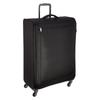 Ace. Suitcase, Rock Paint SS, 91L, 3.1kg, TSA Dial Zipper Lock, 35703 01 (Black)