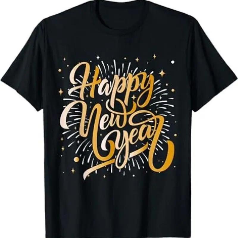 Happy New Yar Unisex Women New Years Eve Party T Shirt