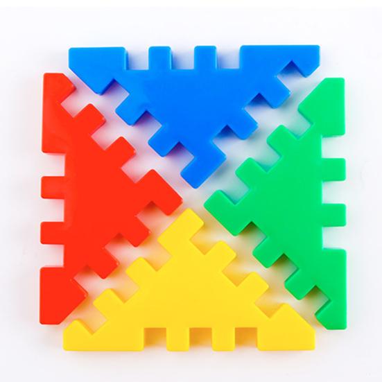 140/160/260Pcs Kids Waffle Building Blocks Toy Toddlers Boys Girls Interlocking Blocks Construction Learning STEM Educational Toy Set