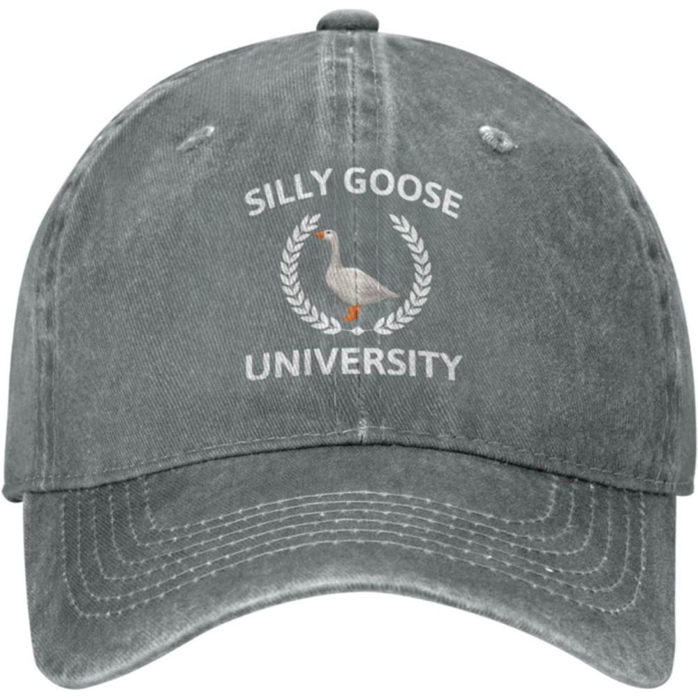 Silly Goose Hat Silly Goose University Hat Women Dad Hat Funny Cap