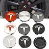 4 Stück/Set ABS 56mm Tesla Original Auto Radnabenkappen Logo Emblem Für Tesla Model 3 Y S X Felgen Radnabenabdeckungen Kappen Abzeichen Zubehör