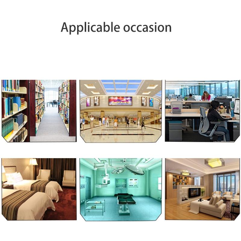 Professional LED Light Meter Digital Illuminance Meter with 0-200,000 Measuring Range for Library Mall