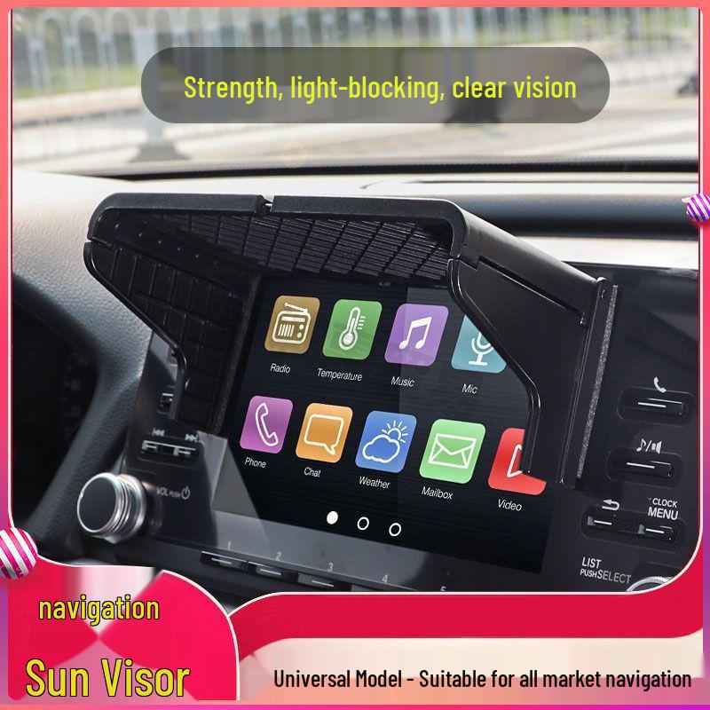 Universeller Auto-Sonnenschutz für GPS-Navigationsdisplay - Sonnenschutz für Trumpchi GS4